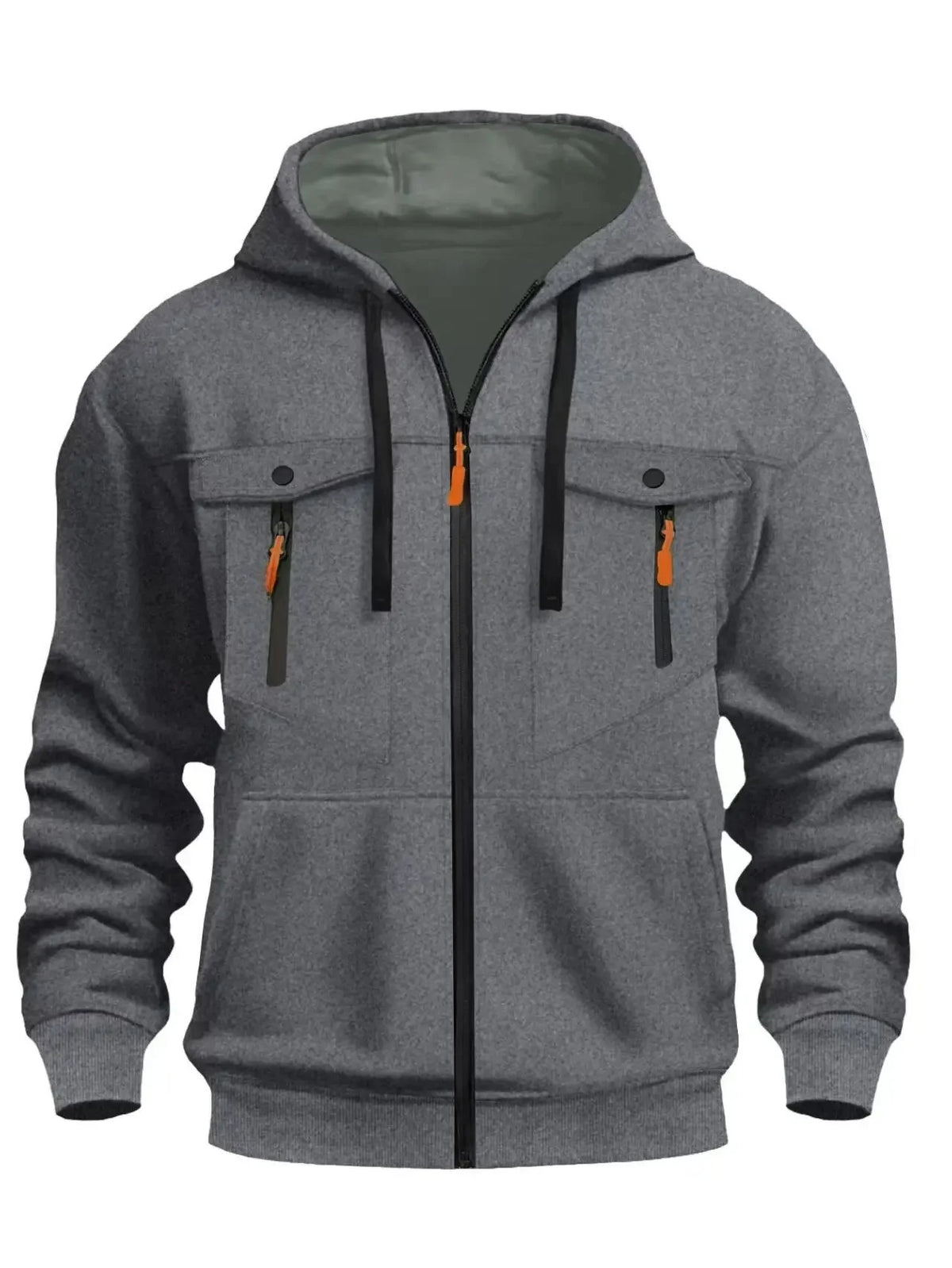 Marlow | Mens Fall Winter Fleece Zip Hoodie