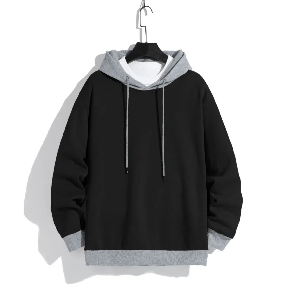 Nolan | Mens Fall Winter Knit Pullover Hoodie