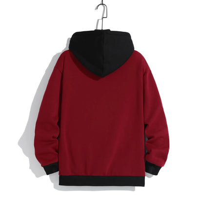 Nolan | Mens Fall Winter Knit Pullover Hoodie