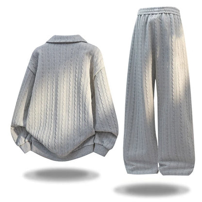 Prescott | Fall Winter Half-Zip Tracksuit Set