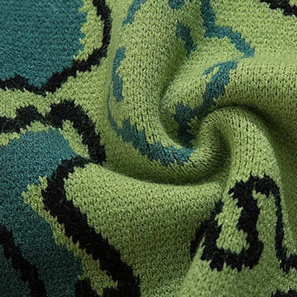 Raptor | Mens Dinosaur Winter Knit Sweater