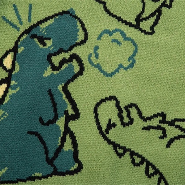 Raptor | Mens Dinosaur Winter Knit Sweater
