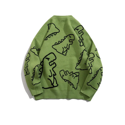 Raptor | Mens Dinosaur Winter Knit Sweater