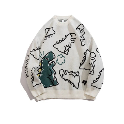 Raptor | Mens Dinosaur Winter Knit Sweater