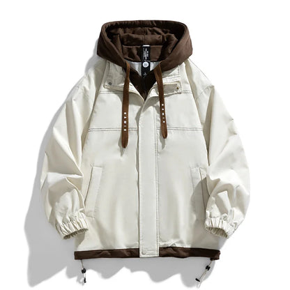 Sutton | Mens Fall Hooded Varsity Jacket